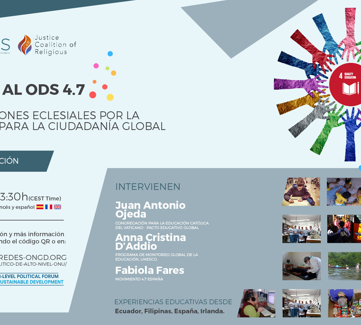 El aporte del Pacto Educativo Global en la Agenda2030
